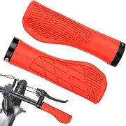 Handle Bar Grips for Bicycles - Anti-Slip Bikes Handlebar Wraps - Shock-Absorbing Ergonomic Damping Grips for Mountain Touring Beach Cruising Commuting Biking Dirtbike Cycling Racing