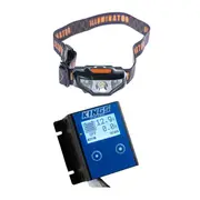 Adventure Kings 12V Battery Monitor LCD Display + LED Head Torch Camping 4WD SUV