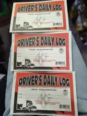 J.J. Keller & Keller Daily Log Duplicate With Carbons, 31 Sets/Book x3