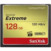 SanDisk 128GB Extreme CF 120MB/s read 85MB/s w
