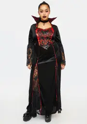 Plus Blood Of A Vampire Costume Set