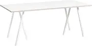 HOLGVE Small Conference Table, Small Rectangle Office Computer Desk, White Multiple Sizes Combined Use Meeting Table, Simplicity Training Seminar Table(62.9x27.5x29.5in/160x70x75cm)