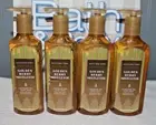 4 New GOLDEN BERRY MISTLETOE BATH & BODY WORKS CLEANSING GEL HAND SOAP