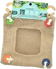 WeiLaiKeQi Hanging Feeder for Rabbits and Guinea Pigs with Storage Hooks