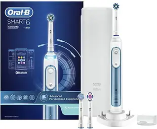 -=德國歐樂B=- Oral-B 德國製 充電式 Smart 6000 3D電動牙刷 機身同Gneius 系列 歐規