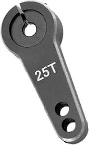RC -Lenkarm, Metal -Rc -Servoarm for Axial Crawler Trucks, Black
