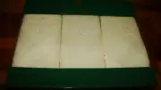 Handkerchief Bill Blass Mens Cotton Hankies Monogrammed G White Set of 3 Vtg NEW