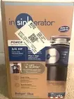 NEW! InSinkErator Badger 15ss Non-Corded 3/4-HP Continuous Feed Garbage Disposal