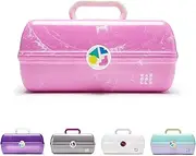 Caboodles On-The- Go Girl, Bubblegum Marble, 13.38x8.88x6.5 Inch (Pack of 1)