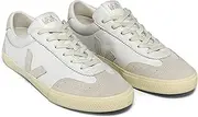 [Veja] Men's Volley O.T. Leather Sneakers, White/Natural, 12