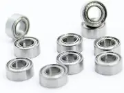 ACAECMGGFP Bearing ABEC-1 (10PCS) 3 * 6 * 2.5 mm Mini MR63 ZZ. Ball bearings L630ZZ MR63Z. Bicycle bearings