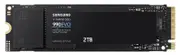 Samsung 990 EVO 2TB PCIe Gen4/5 NVMe SSD 5000MB/s 4200MB/s R/W 700K/800K IOPS 1200TBW 1.5M hrs V-NAND TLC AES 256-bit Encryption 5yr wty