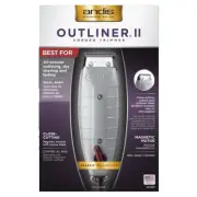 Andis Outliner II Corded Trimmer, Square Blade, Classic Collection, 04603