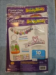 Shrinky Dinks Crystal Clear 10 Sheet Creative Pack TWO PACKS