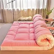Futon Mattress Comfortable Japanese Floor Mattress Breathable Thick Roll Up Portable Folding Single Double Mattress ZSMFCD(05,90x200cm)