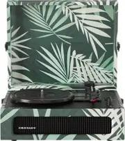 Crosley CR8017B-BO Voyager Vintage Turntable with Bluetooth in/Out, Botanical