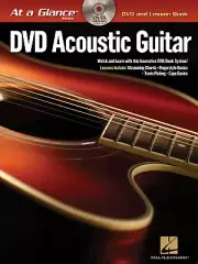 Acoustic Guitar At a Glance Learn How to Play Music Lessons Tab Book DVD