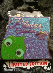 Disney Pin DSSH DSF Tangled Rapunzel Pascal Princess Calendar 2014 January