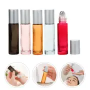 10 Pcs Essential Oil Roller Bottle Perfume Refillable Rolling Plastic Travel
