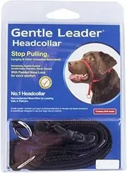 Beau Pets Gentle Leader Dog Head Collar, Black, Large