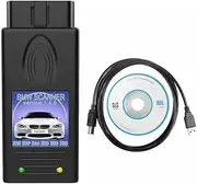 BMW Scanner 1.4.0 Programmer V1.4 ECU EEPROM Diagnostic Code Reader for E38 E39 E46 E53 Tuning ECU Remapping Tool Code Reader USB Diagnostic Tool for BMW