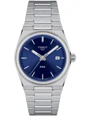 [Tissot] PRX 35mm T1372101104100 Watch In Blue