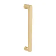 Zanda Duke Pull Handle 300mm CTC Face Fix Satin Brass 7111.FF.SB