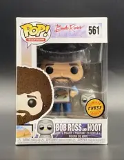Funko Pop! TV: Bob Ross - Bob Ross and Hoot - Chase