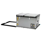 Oztrail Universal Heavy-Duty Portable 4WD/Camping Fridge Slide 200kg Black