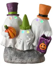 National Tree Company 15 Colorful Hats Ghost Trio with LED Light