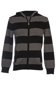 Bold Stripe Hoodie--JAG-MS27077