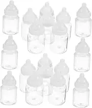 Garneck 20pcs Boxes Candy Box Candy Container Bottle Party Favors Party Favors for Shower Small Bottles Bulk Bottle for Shower Candy Bin Bottle Candy Plastic White