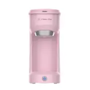 Retro Single Serve Cup Coffee Maker in Pink