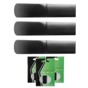 3Pcs Clarinet Reed Strength 1.5/2.0/2.5 Resin Clarinet Mouthpiece Reed