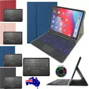 Touchpad Backlit Keyboard Case Cover For iPad Pro 12.9 1 2nd 3rd 4th 5th 6th Gen