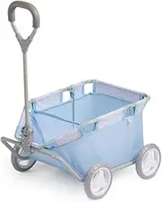 JC Toys - for Keeps Playtime | Deluxe Folding Pull Along | Royal Blue Collection | for Dolls up to 20" | Ages 3+