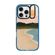 iPhone 16 Pro Impact Ring Stand Case MagSafe Compatible BEACHSCAPE