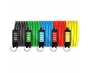 11Pcs Set Resistance Bands Elastic Tubes Home Gym Fitness Yoga