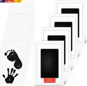 LXJ Inkless Baby Hand and Footprint Kit, Pet Paw Print Kit for Dogs Cats 4 Pack