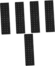 [Holibanna] Cor Extension Buckle Women's Bras Underbust Cor Sports Bras Cor Dress for Women Bra Extender Bra Hook Extensions Bra Strap Clips Bra Extensions Metal Black
