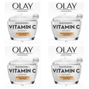SALE! X4 Olay Luminous Niacinamide Vitamin C Moisturiser 50g - RRP $240