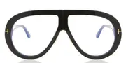 Tom Ford FT0836 TROY Blue-Light Block 001 Men's Glasses Black Size 61 - Private Health Rebate - Blue Light Block Available