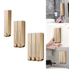 Wall Mount Liquid Soap Dispenser Hand Control Golden for Kitchen