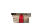 Balenciaga Two Tone Exotic Leather Clutch