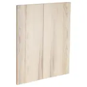 Kaboodle Ghost Ash Modern Corner Wall Cabinet Door - 2 Pack