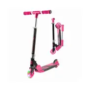 CORE Kids Foldy with LED Wheels Scooter Pink