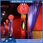 Waterproof Chinese Lanterns Outdoor 10 Inch Chinese Red Lanterns Festival Decor