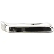 Bumper Face Bar End Extension Front Passenger Right Side Chrome RH Hand