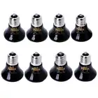 Black Ceramic Heat Emitter Reptiles Heating Lamp Bulb No Light 25W 50W