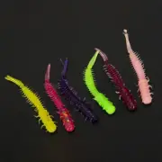 Lure Bait Fishing Crankbaits Larva Part Shads Three Tailed Wear-resistance